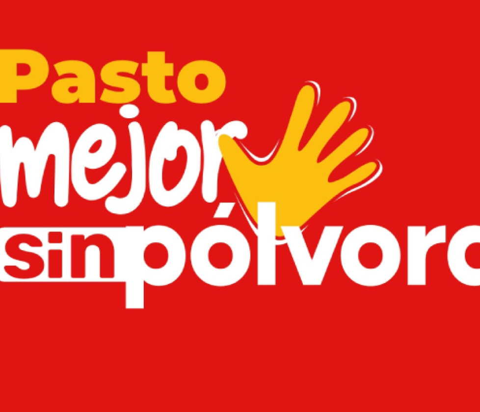 Invitamos a nuestros funcionarios a sumarse a la campaña #PastomejorsinPólvora
